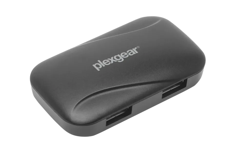 Plexgear Portable 300 USB-hub, 4-veis