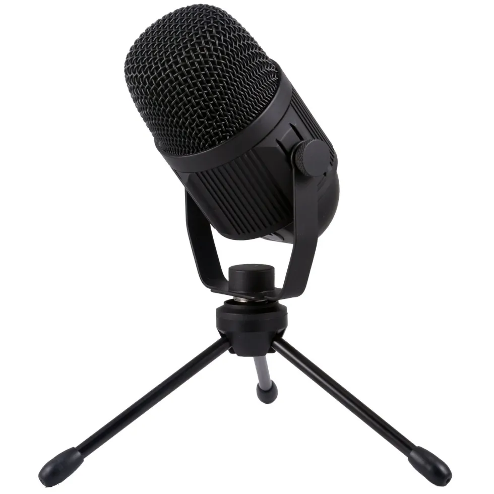 Plexgear Studiomikrofon AU1000 med bordstativ