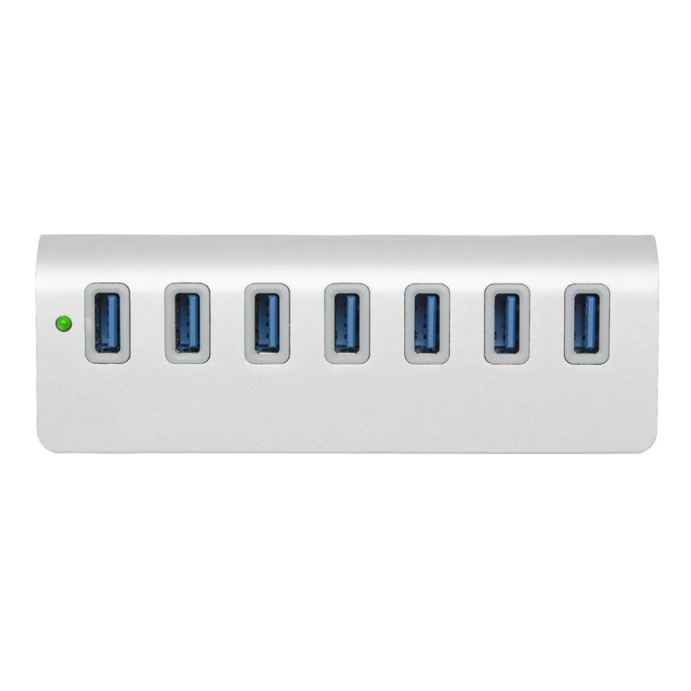 Plexgear USB-A-hub CB1000 med 7 porter