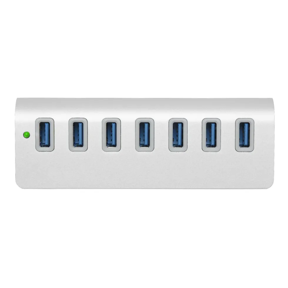 Plexgear USB-A-hub CB1000 med 7 porter