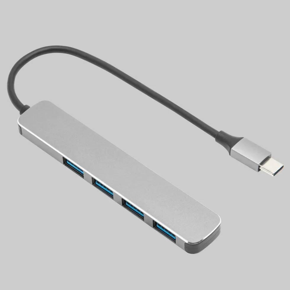 Plexgear USB-C til 4x USB-A-adapter CB223