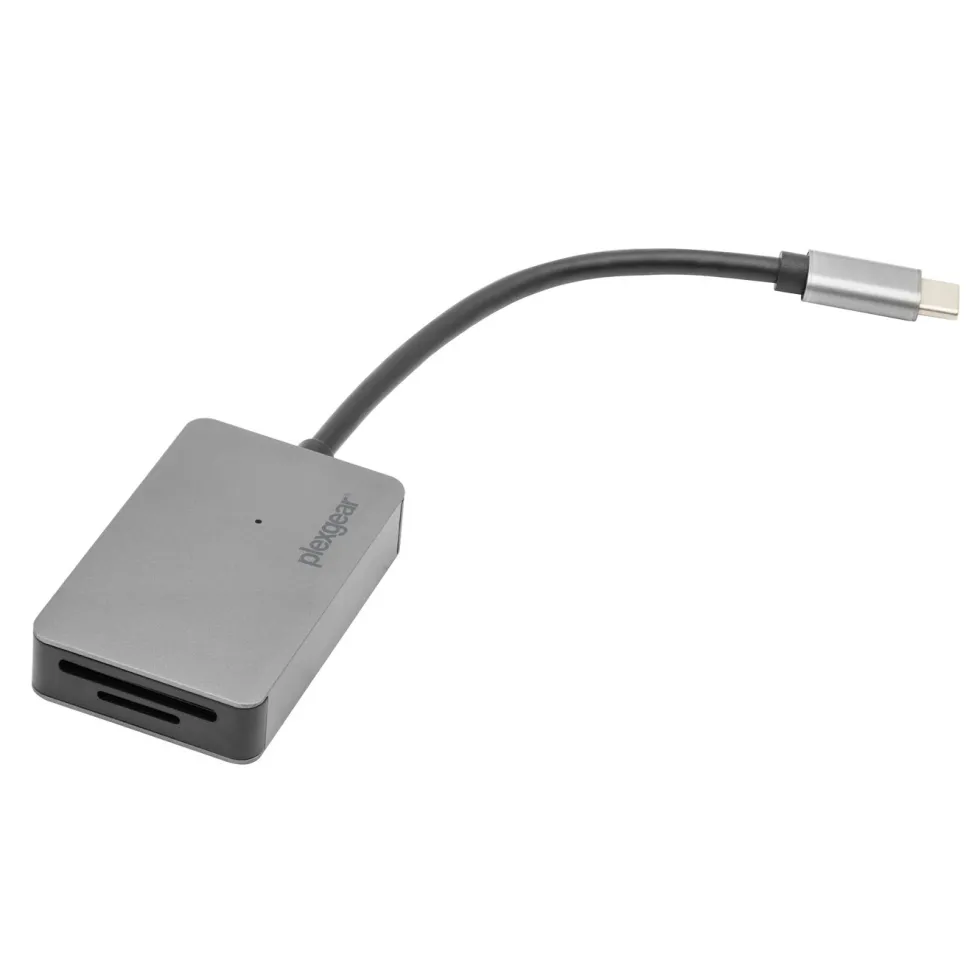 Plexgear USB-C UHS II Minnekortleser