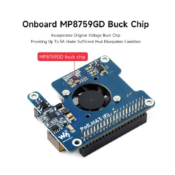PoE+ Hat for Raspberry Pi 5