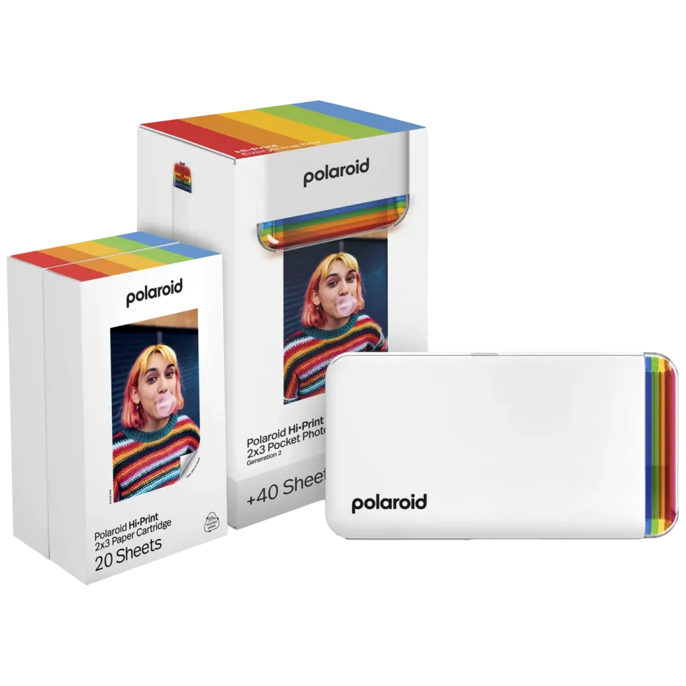 Polaroid Hi-Print Gen 2 Kit Portabel fotoskriver Hvit