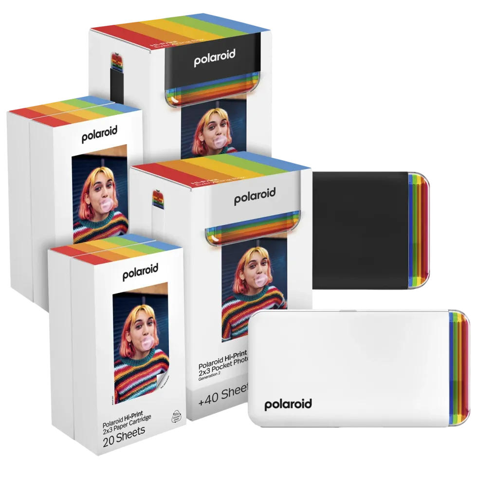 Polaroid Hi-Print Gen 2 Kit Portabel fotoskriver Hvit