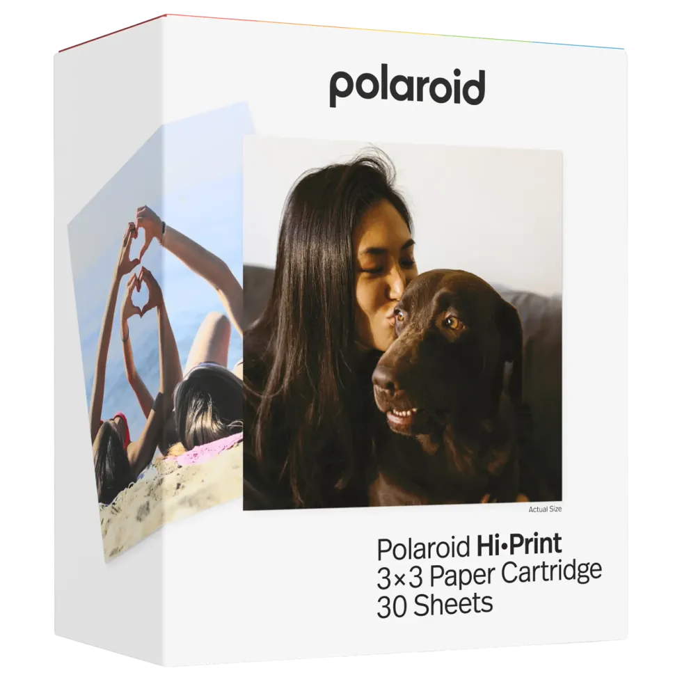Polaroid Hi·Print 3×3 papirkassett 30 ark