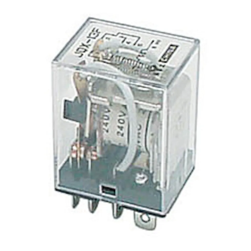 2-polet relé 12 V DC 10 A / 250 V