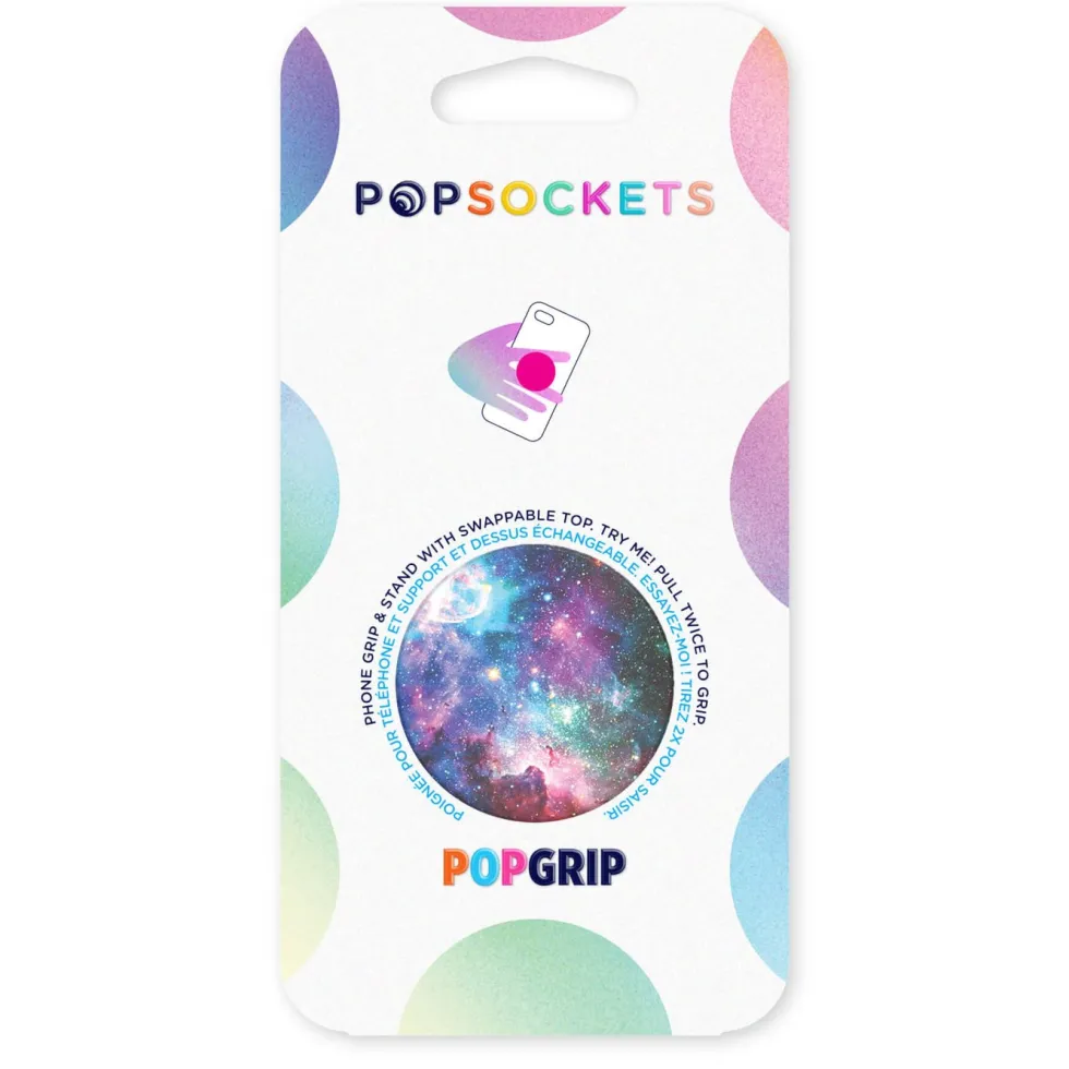 Popsockets Avtakbart grep for mobil Blue nebula