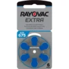 Rayovac Høreapparatbatterier Blå 675P 6-pk.