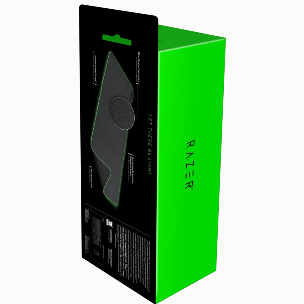 Razer Goliath Extended Chroma Musmatte med bakgrunnsbelysning