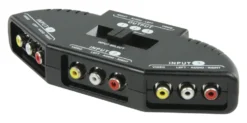 RCA-switch, 3-veis