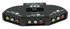 RCA-switch, 3-veis