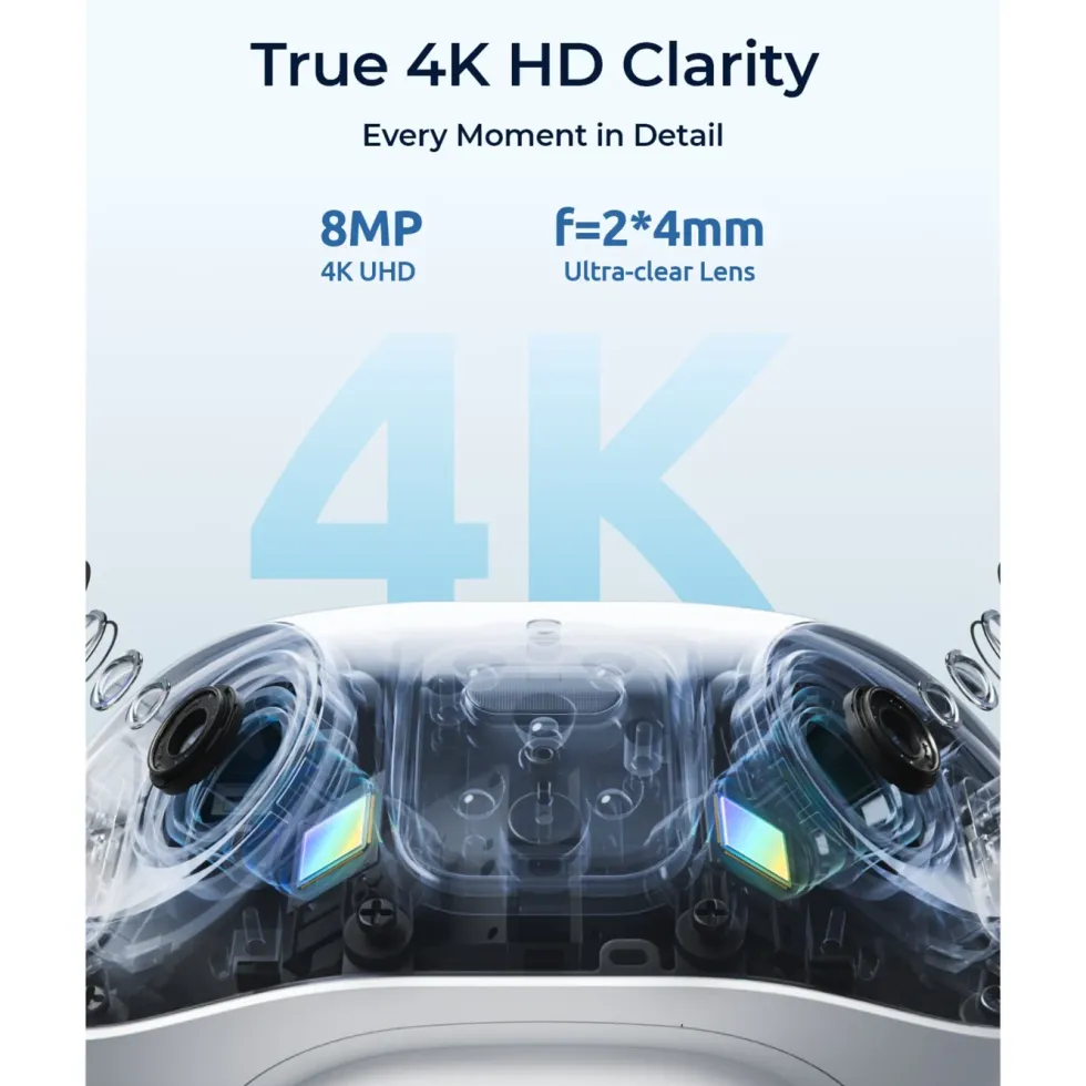 Reolink Argus 4 Pro Trådløst 4K-overvåkingskamera