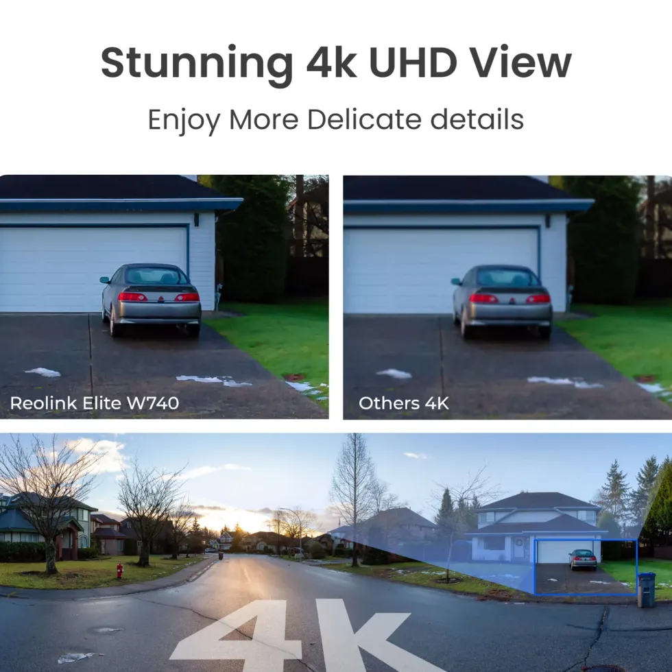 Reolink Elite WiFi 4K 180° overvåkingskamera