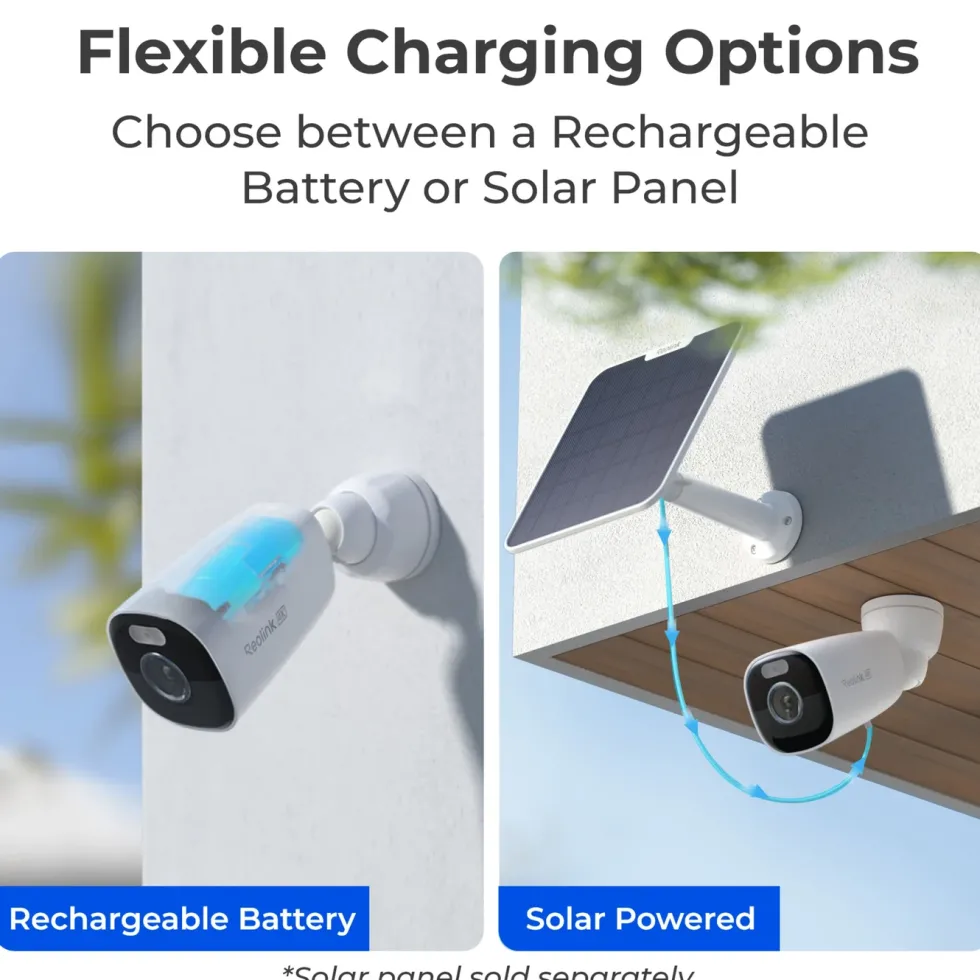Reolink Home Hub med 2x Argus Eco Ultra 4K-kamera