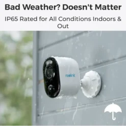 Reolink Home Hub med 4x Argus 3 Pro 2K-kamera