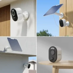 Reolink Home Hub med 2x Argus 3 Ultra 4K-kamera