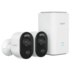 Reolink Home Hub med 2x Argus 3 Ultra 4K-kamera