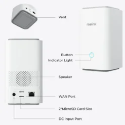 Reolink Home Hub trådløs sikkerhetssentral