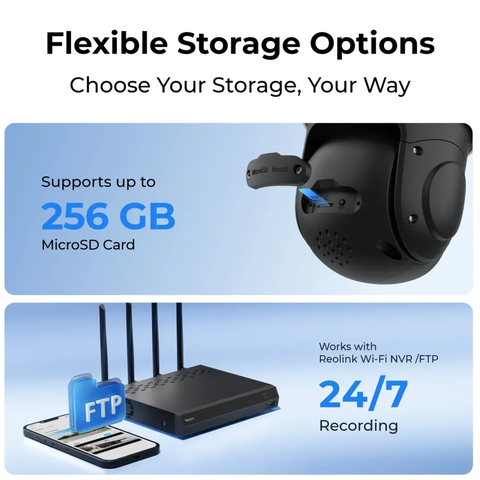 Reolink W840 4K Wifi-overvåkingskamera