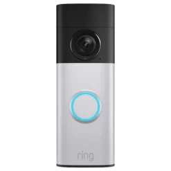 Ring Battery Video Doorbell Plus videodørklokke Nickel Silver