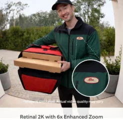 Ring Battery Video Doorbell Retinal 2K Matte Mocha