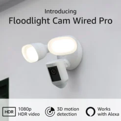 Ring Floodlight Cam Pro Hvit