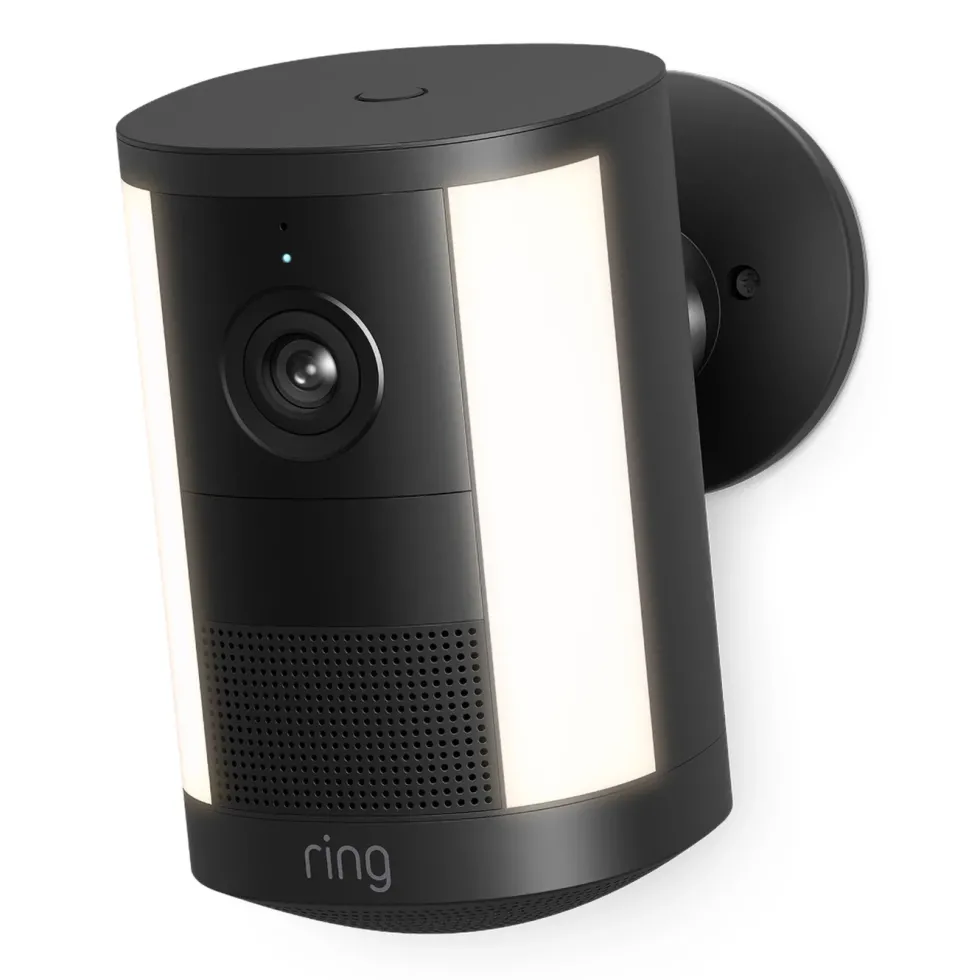 Ring Spotlight Cam Battery (2nd Gen) trådløst overvåkingskamera Svart