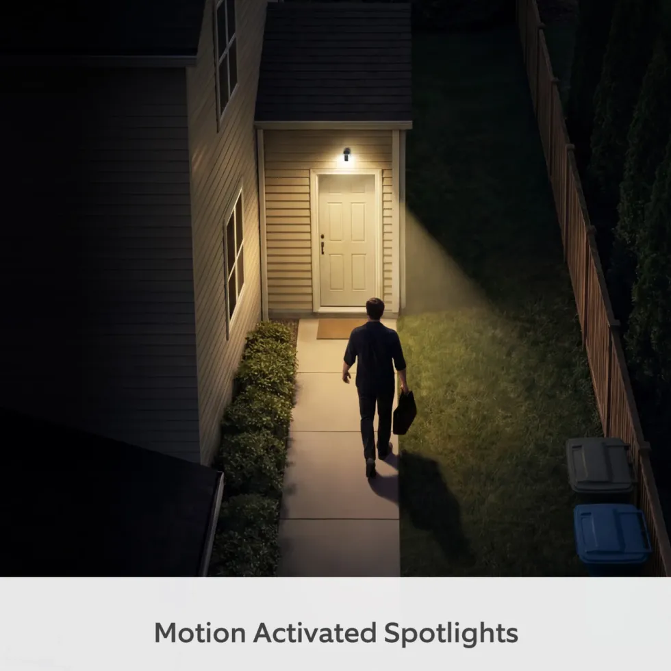 Ring Spotlight Cam Battery (2nd Gen) trådløst overvåkingskamera Hvit