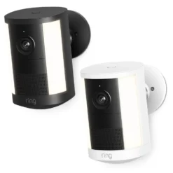 Ring Spotlight Cam Battery (2nd Gen) trådløst overvåkingskamera Hvit