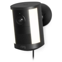 Ring Spotlight Cam Pro plug-in overvåkingskamera Svart