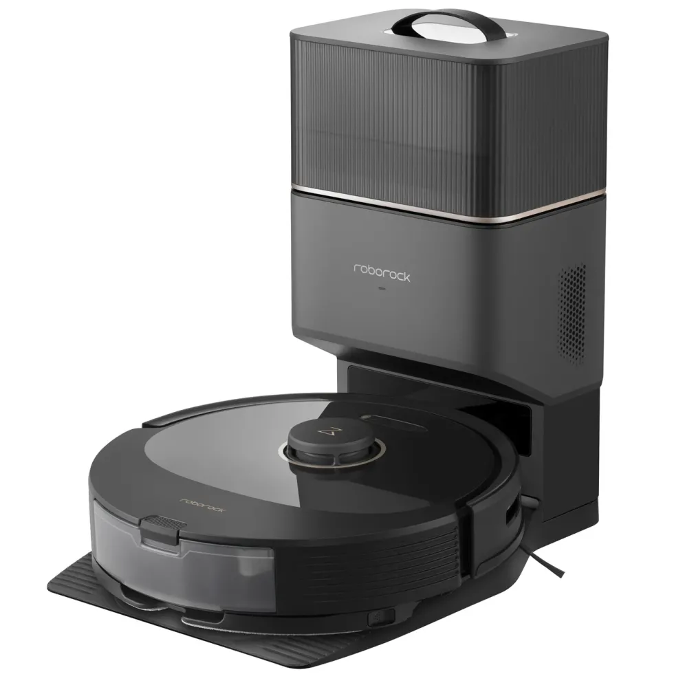 Roborock Q8 Max+ Helautomatisk robotstøvsuger Svart