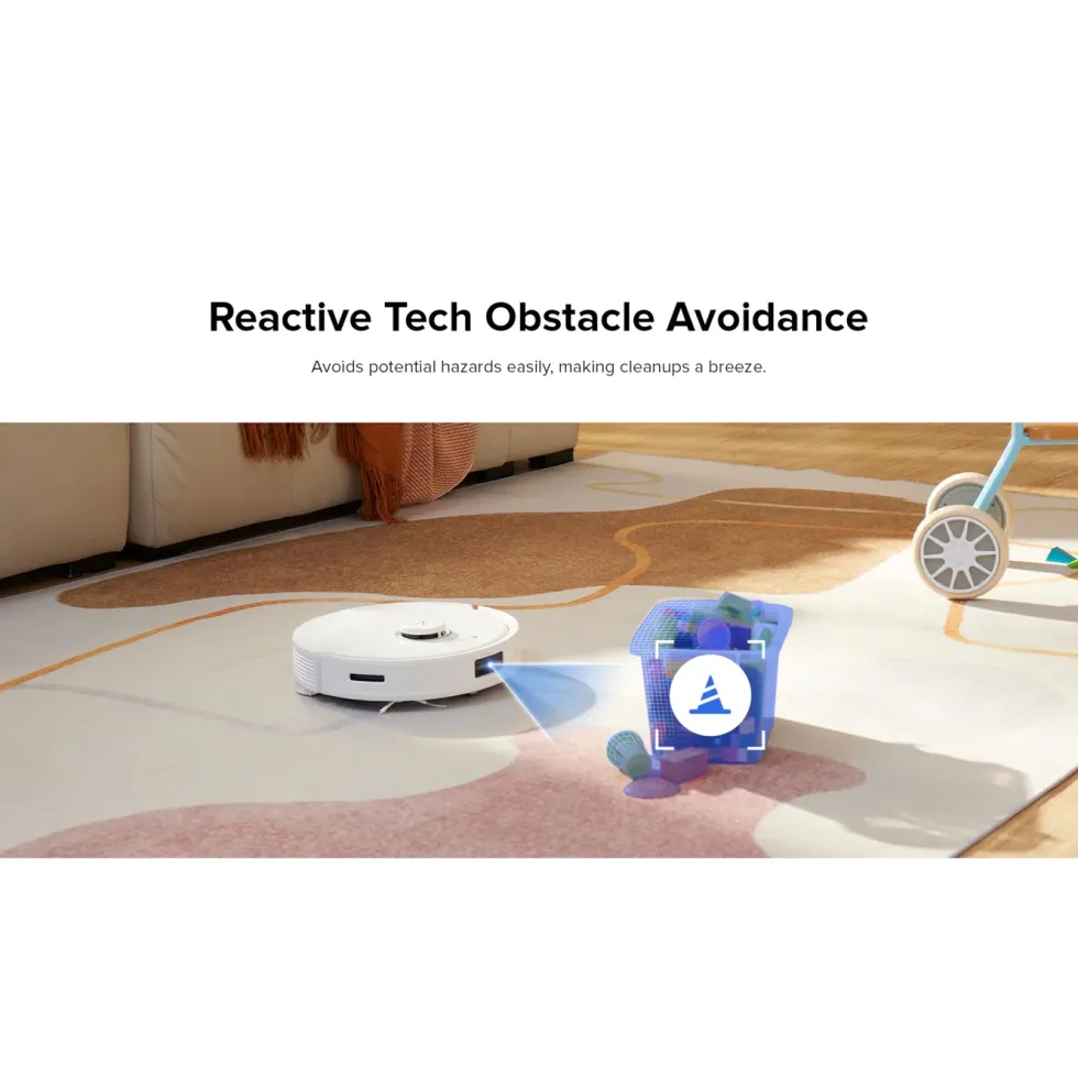 Roborock Q8 Max Robotstøvsuger Hvit