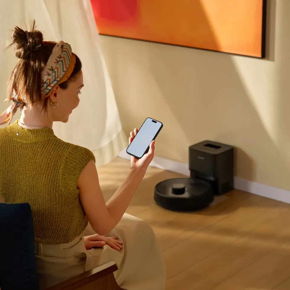Roborock Q7 TF+ robotstøvsuger med basestasjon Svart