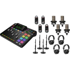 Rode Rodecaster PRO II Podcasting Bundle 4