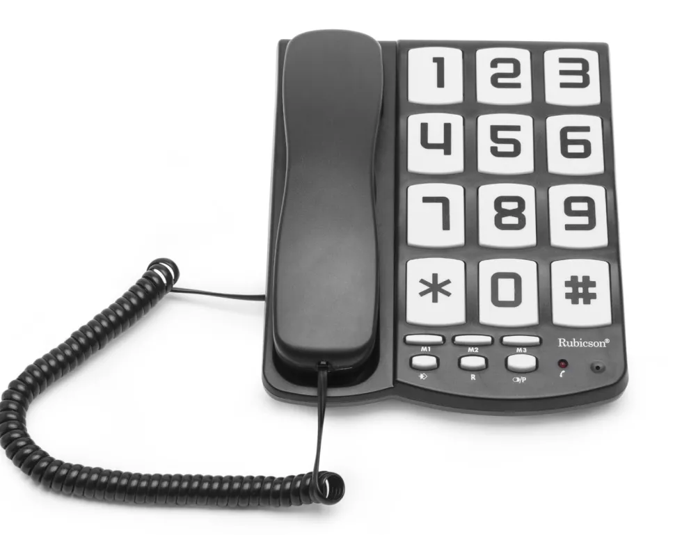 Rubicson Lettbetjent hjemmetelefon