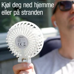 Rubicson Portabel vifte med oppladbart batteri