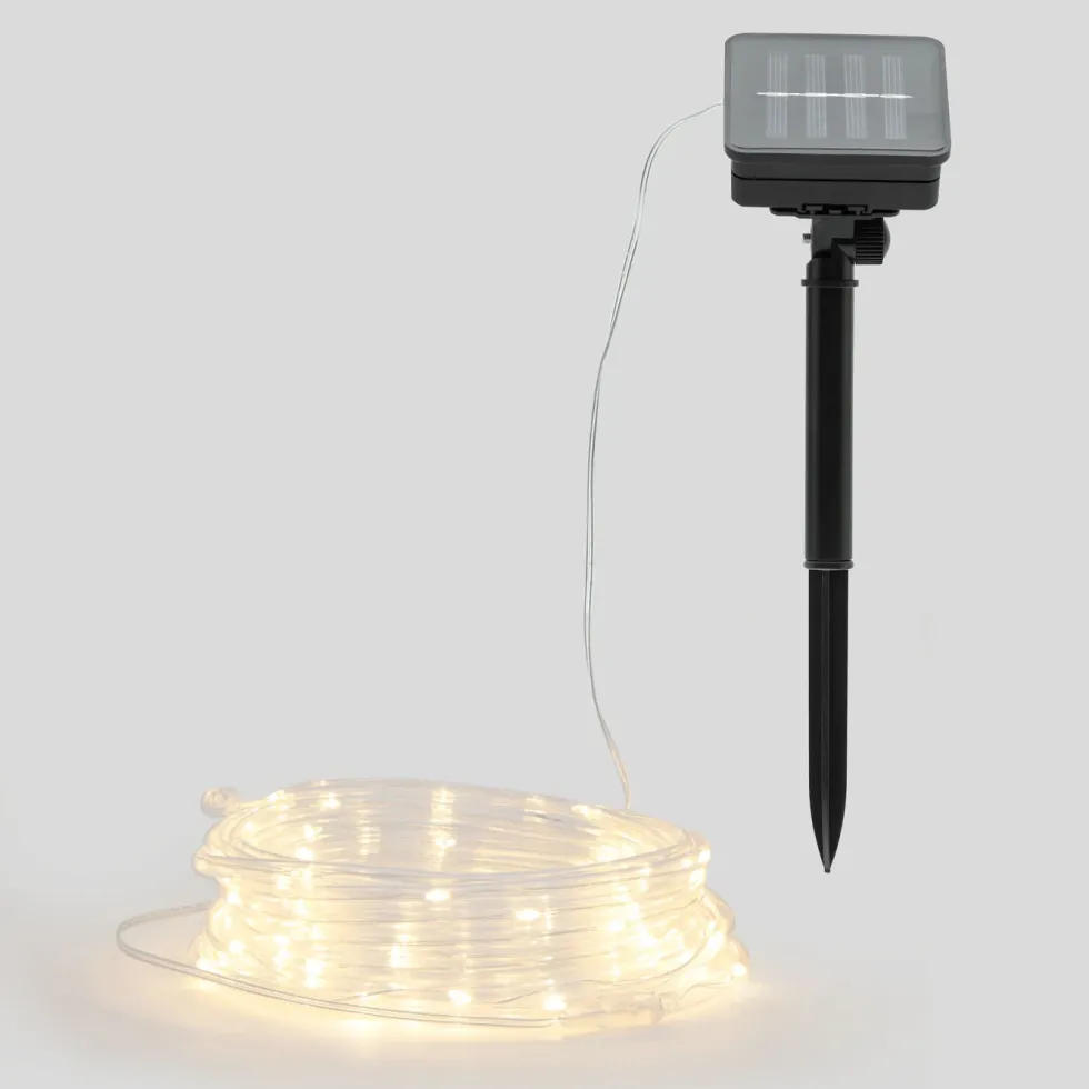 Rubicson Solcelledrevet lyslenke 75 LED 7,5 m