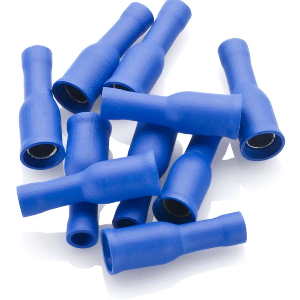 Rundstifthylse blå 10-pk.