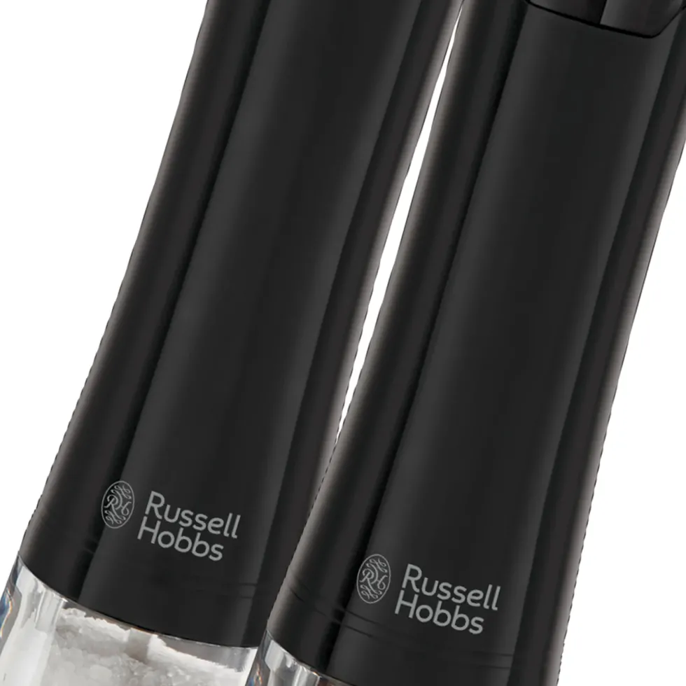 Russell Hobbs Classics elektrisk salt- og pepperkvernsett Svart