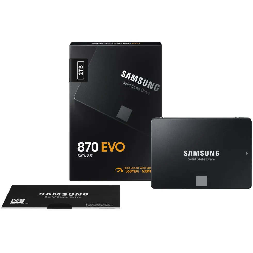 Samsung 870 EVO SSD-disk 2 TB