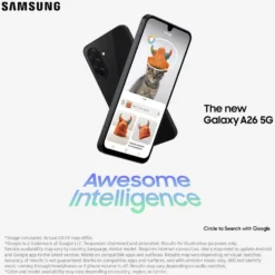 Samsung Galaxy A26 5G 128 GB Svart