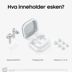 Samsung Galaxy Buds4 Pro Hvit