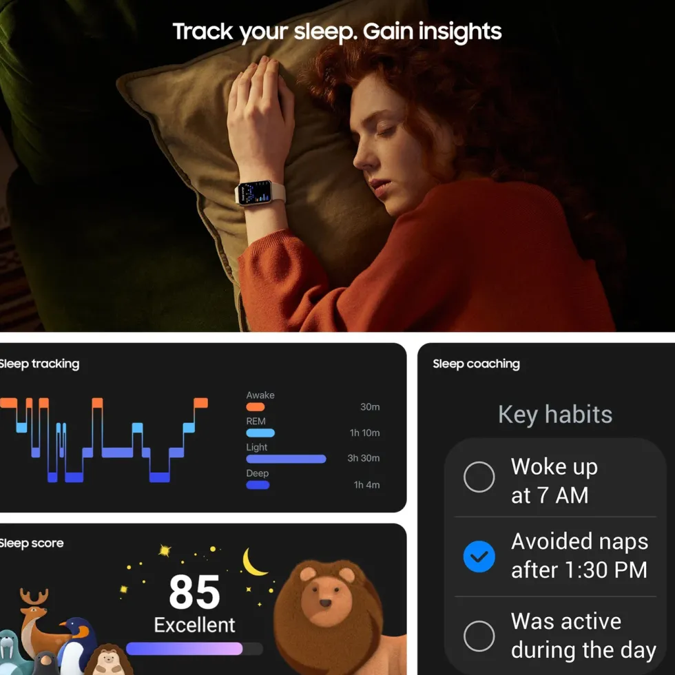 Samsung Galaxy Fit 3 Sølvfarget