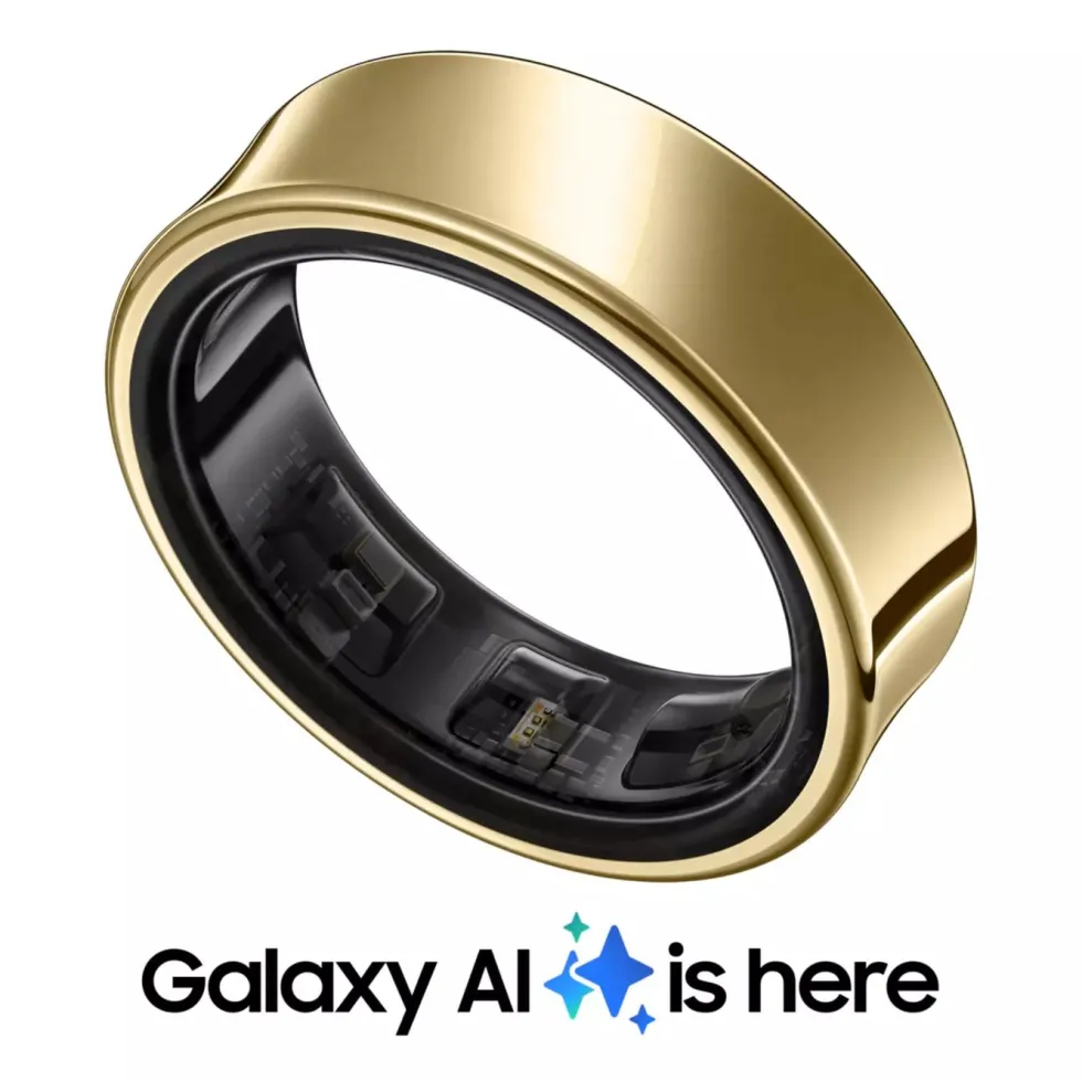 Samsung Galaxy Ring - Titanium Gold Størrelse 10