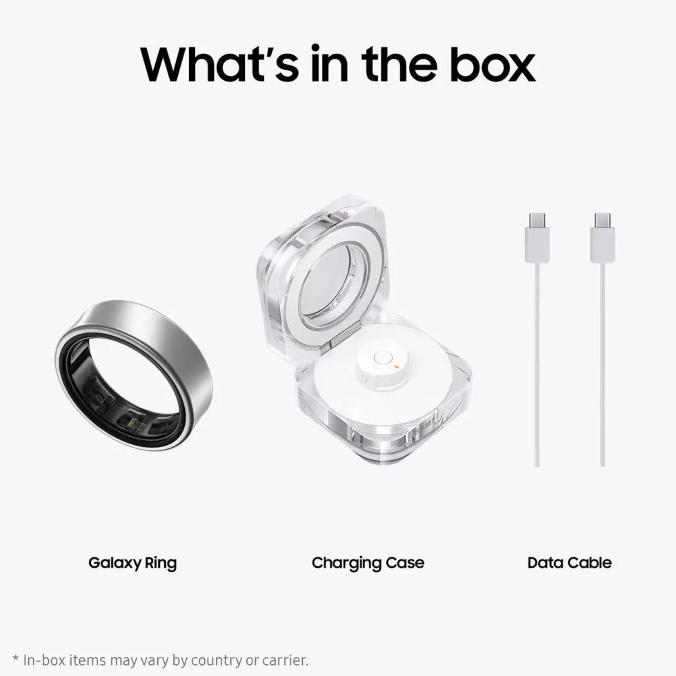 Samsung Galaxy Ring - Titanium Silver Størrelse 7