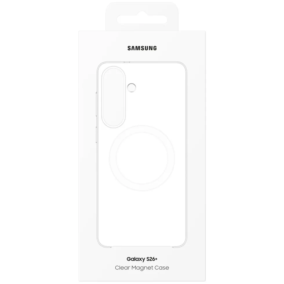 Samsung Galaxy S26+ Clear Magnet Case Transparent