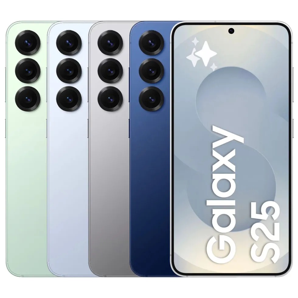 Samsung Galaxy S25 128 GB Sølv