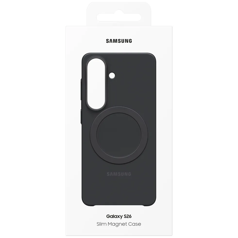 Samsung Galaxy S26 Slim Magnet Case Svart