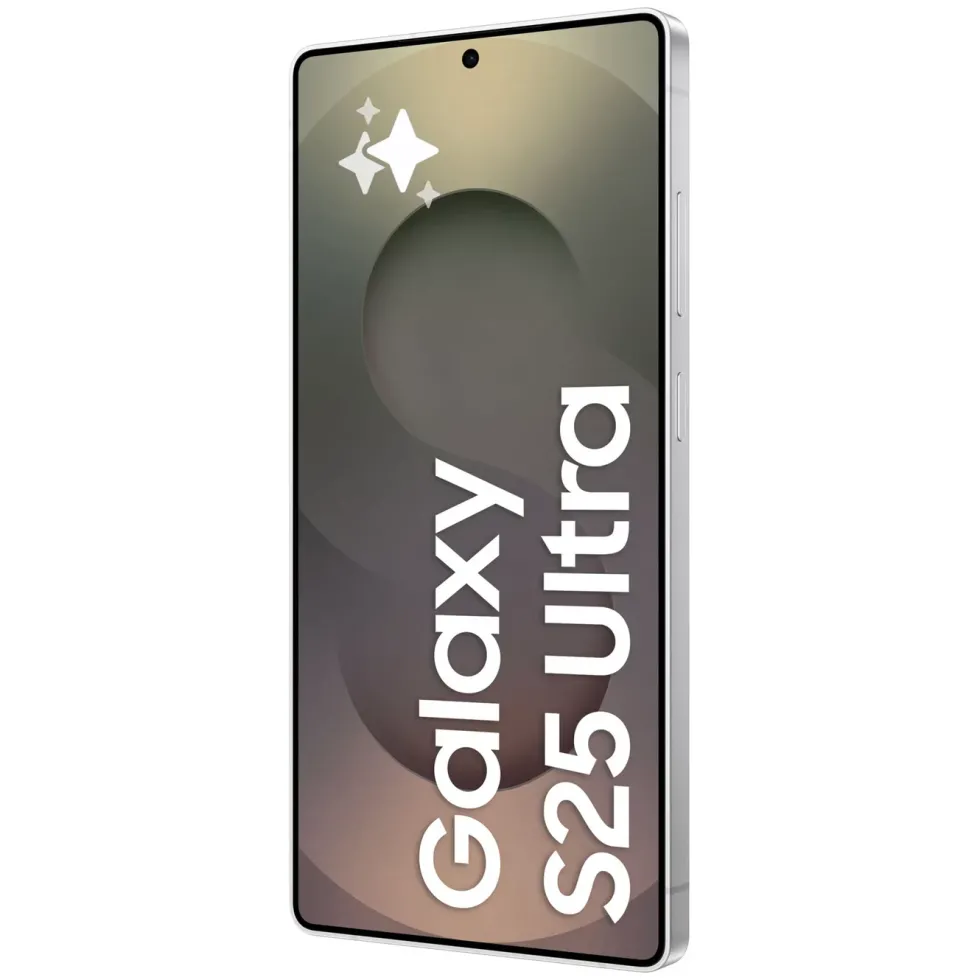 Samsung Galaxy S25 Ultra 256 GB Titan-sølvhvit